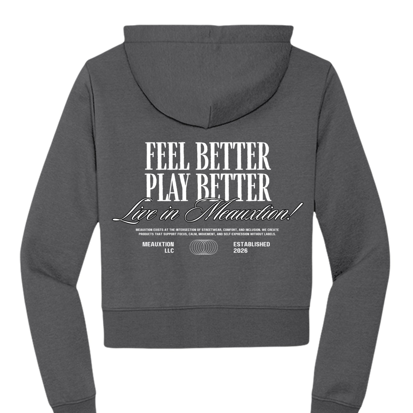 Heathered Charcoal - DT6103 - BACK