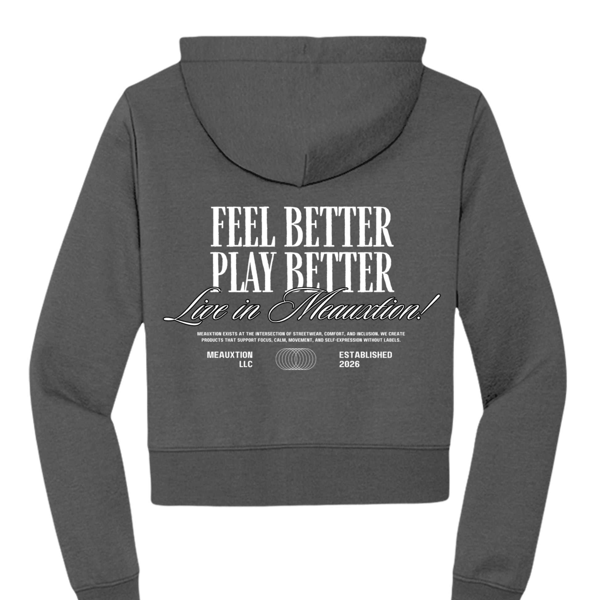 Heathered Charcoal - DT6103 - BACK