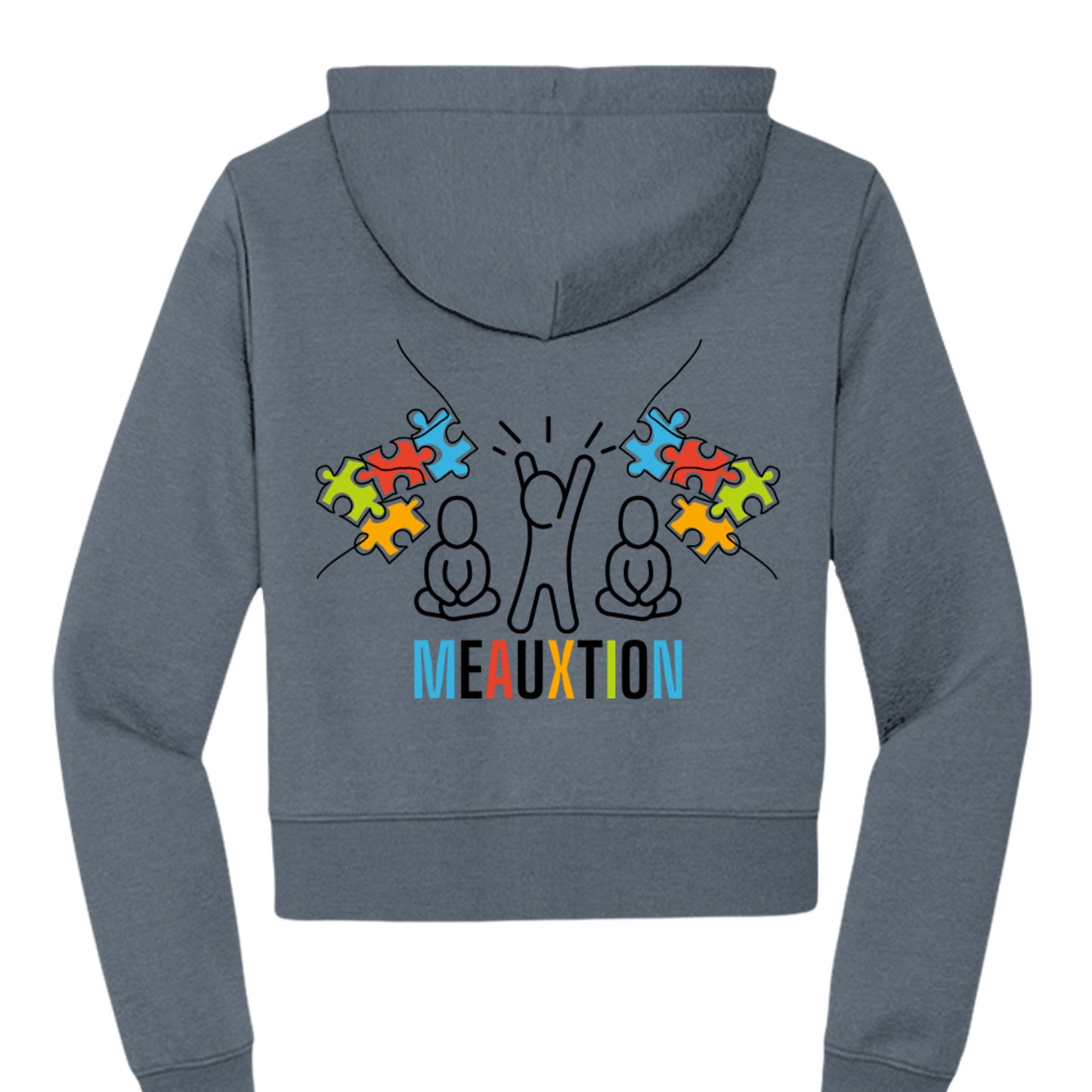 Flint Blue Heather - DT6103 - BACK